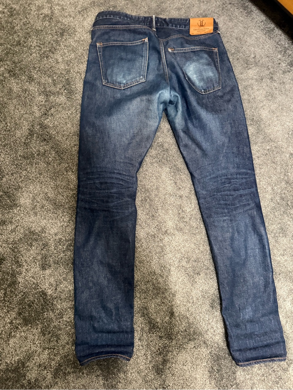 Pure Blue Japan Raw Denim Circle